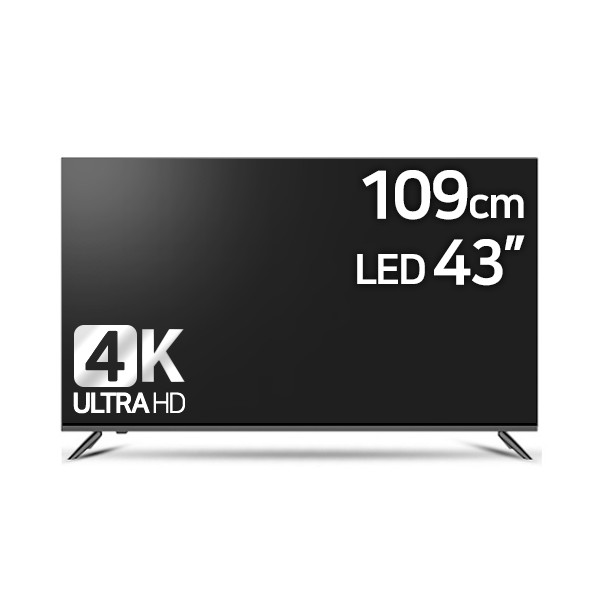 아남 AMG-4300BS 109cm(43인치) 구글 안드로이드 TV 스탠드형